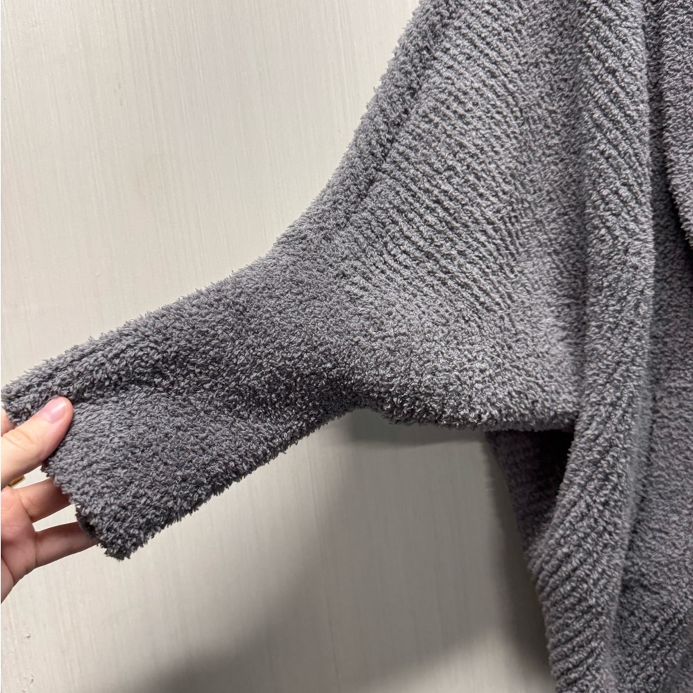 Barefoot Dreams CozyChic Chevron Ribbed Cardigan - Picture 2 of 6